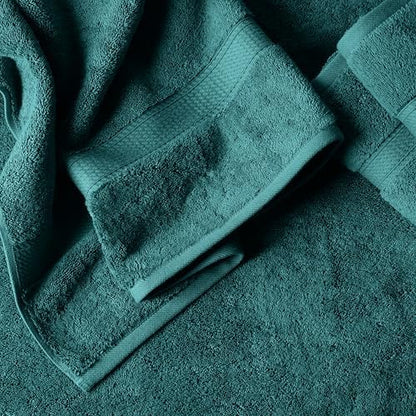 SUPERIOR Egyptian Cotton Ultra Plush & Absorbent, 12 Piece Set, Teal