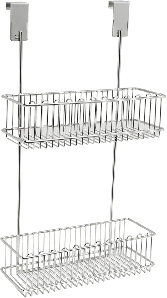 INEX Lower Cabinet Hanging Shelf (Stainless Steel, 19.7" H x 11.8" W x 4.1" D (2-Tier))