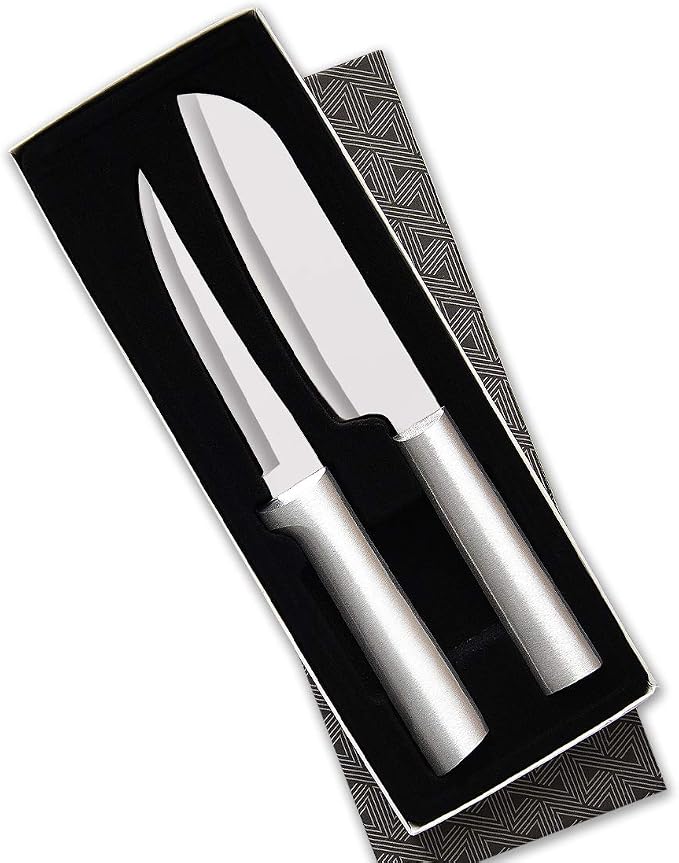 Rada Cutlery Cook’s Select Knife Gift Set (S53), 2-Piece Knife Set, Stainless Steel Blade, Silver Handle