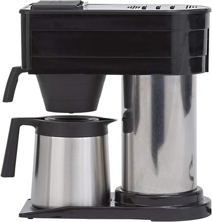 BUNN BT BT Speed Brew 10-Cup Thermal Carafe Home Coffee Brewer, Black