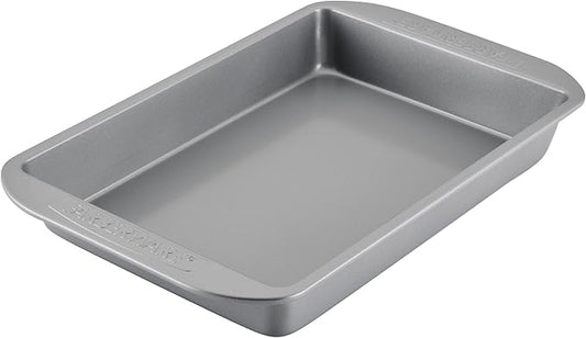 Farberware Nonstick Bakeware 9x13 Baking Pan, Rectangular Cake Pan, Gray