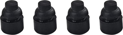4 Pcs Rubber Feet for Slow Cookers, Slow Cooker Insert Accessories, Crockpot Rubber Feet Replacement, Fits 0.36–0.41 Inch Holes, Prevent Scratches and Break (0.43 x 0.63 Inch)