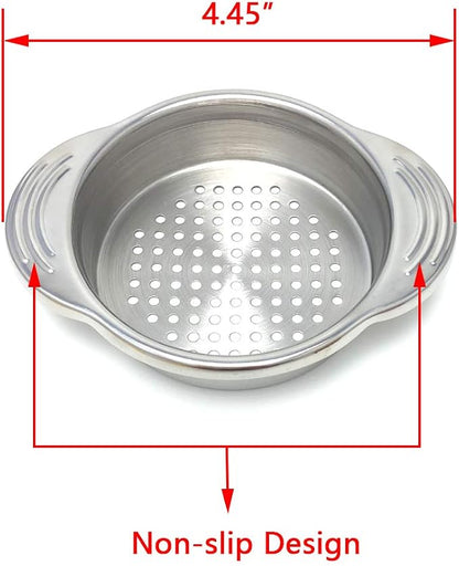 Can Strainer - Tuna Strainer - Food Grade 304 (18/8) Stainless Steel, Dishwasher Safe, Food Strainer, Can Colander, Easy To Clean, Eco-friendly