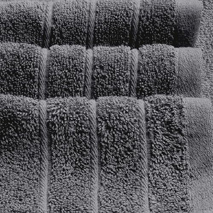 Tens Towels 2 Piece Extra Large Bath Sheets 35 x 70 Inches, Dark Grey