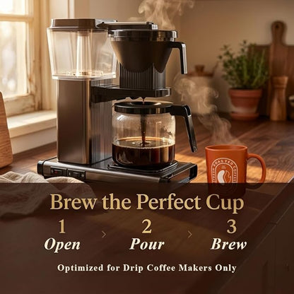Fresh Roasted Coffee, 100% Colombian EA Natural Decaf Drip Ground Fractional Packs, Medium Roast, Kosher, 1.75 oz, 42 Count