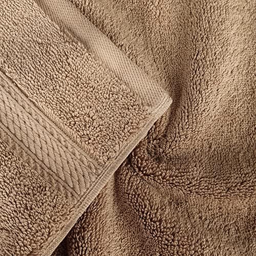 Superior Egyptian Cotton Ultra Plush & Absorbent, 8 Piece Set, Latte