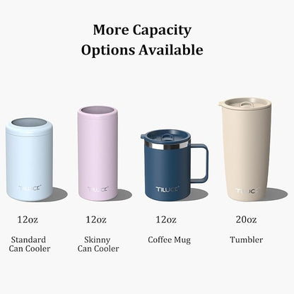 TILUCK 20 oz Insulated Tumbler with BPA-Free Lid, Stainless Steel Vacuum Travel Coffee Mug, Double Wall Coffee Tumbler（20oz，Camouflage）
