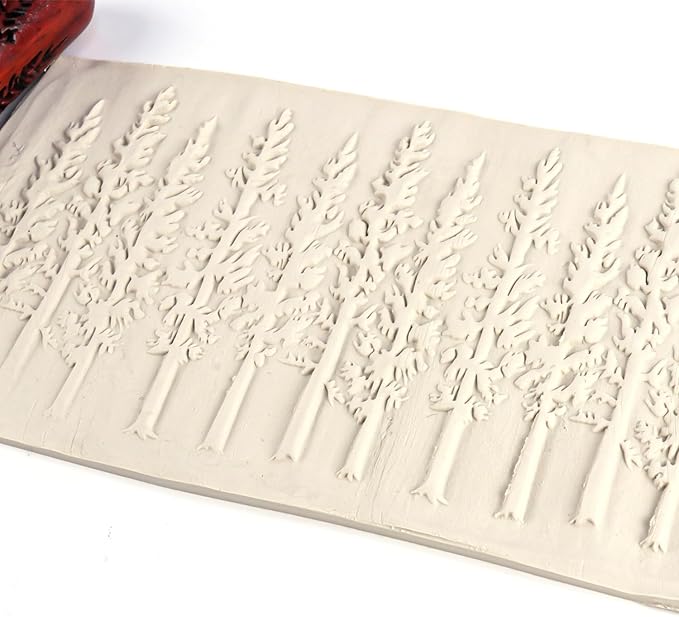 HORSDO Pottery Tools Wood Big Hand Rollers for Clay- Perfect for Pottery and Ceramics,Ideal for Beginners to Create Clear and Detailed Patterns (1)