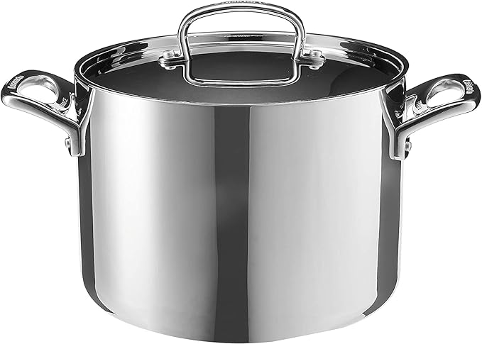 Cuisinart FCT66-22 French Classic Tri-Ply Stainless 6-Quart Stockpot with Cover