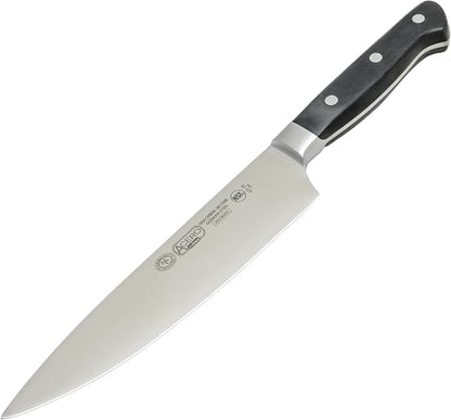 Winco 8" Chef's Knife, With Short Bolster