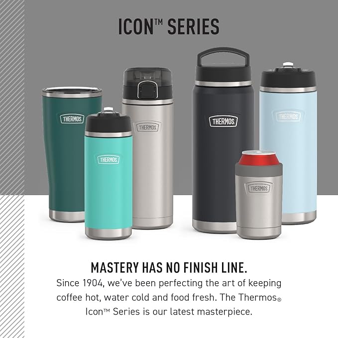 THERMOS ICON SERIES, Stainless Steel Mug, Glacier, 16 oz