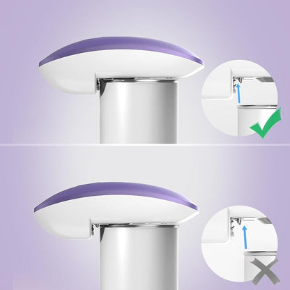 Canslab Ultrablade PRO Auto Stop USB Rechargeable Can Opener for Kitchen for Seniors with Arthritis, Long Battery Life, Handfree One Touch, Side Cut for Smooth Edge, Wall Mounted Small Size, Lilac