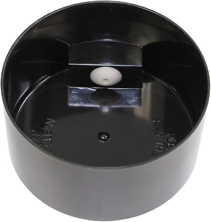 Pawvac 1 to 6 Ounces Container, Airtight Pet Food and Treats Storage Jar - Patented Vacuum Seal Container for Pet Food, Treats and other Dry Goods - Clear with Paws