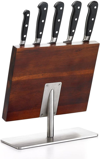 Mercer Culinary 6-Piece Renaissance Board Magnetic Knife Set, 11 3/8 x 9, Stainless Steel