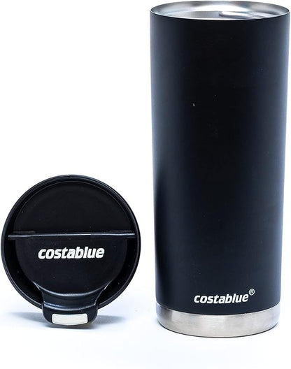 Travel Coffee Mug - 16 Oz. Stainless Steel Insulated Coffee Mug, Leak Proof Tumbler w/Dishwasher Safe Lid, Double Wall Travel Coffee Cup, Reusable Insulated Tumbler for Hot & Cold Beverages