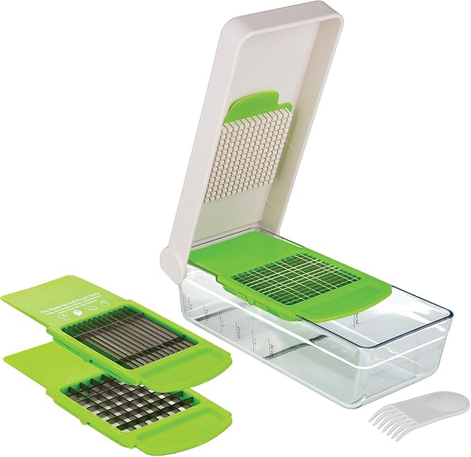 Vidalia Chop Wizard Pro Max Onion and Vegetable Chopper, Green
