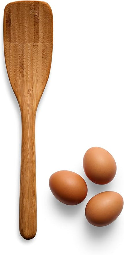 EVA SOLO | Nordic Kitchen Spatula Bamboo | Versatile Spatula for Every Step in Meal-Making, from Stirring to Serving | Bamboo