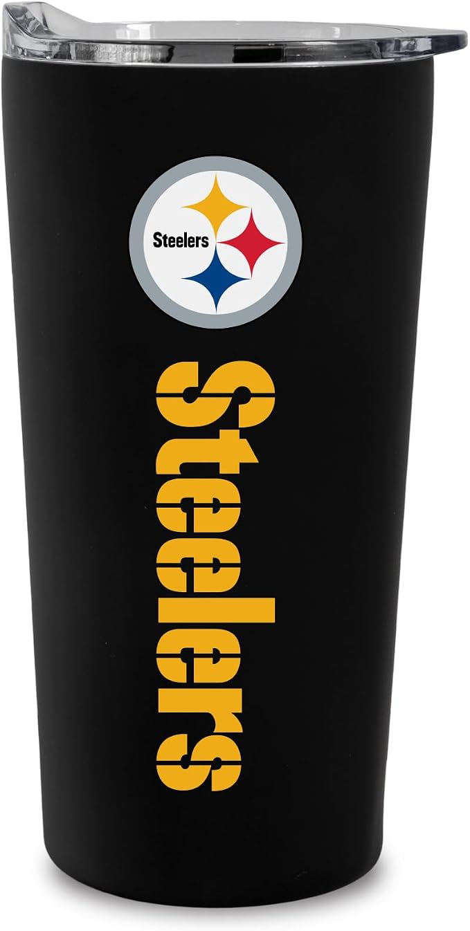 Rico Industries NFL Football Soft Touch, Easy Grip Tumbler