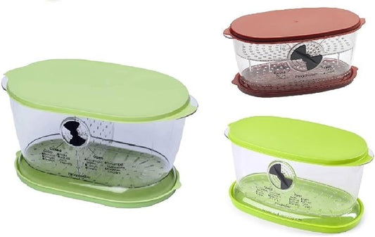 Progressive International Ultimate Keeper Set - Collapsible Produce, Fruit and Vegetable and Berry Keeper( Set of 3)
