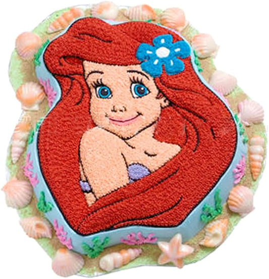 Princess Girl Shaped Birthday Cake Pan, Aluminum 3D Baking Mould Tin