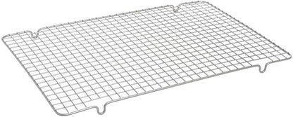 Nordic Ware 43343 Oven Safe Nonstick Baking & Cooling Grid (1/2 Sheet), One Size, Steel
