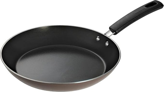 Tramontina Sicilia 11-Inch Large Non Stick Frying Pan, Aluminum Skillet with Nonstick Coating (Hazelnut)