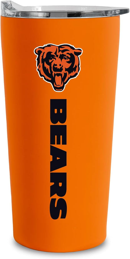 Rico Industries NFL Football Soft Touch, Easy Grip Tumbler