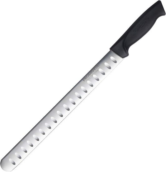 Ergo Chef Prodigy Series 12-Inch Razor-Sharp Meat Slicing Knife – High-Carbon Stainless Steel Blade, Non-Slip Ergonomic Handle for Brisket, Turkey, Ham, and Prime Rib Cutting
