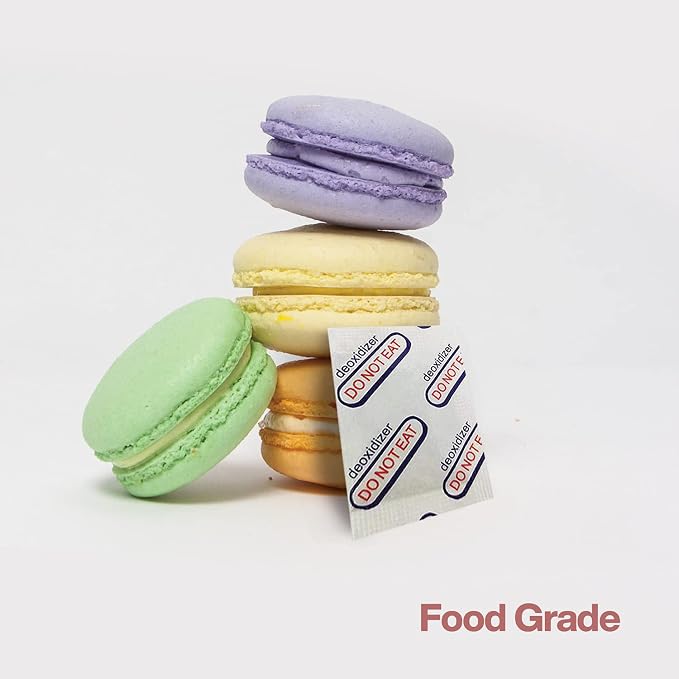 1500cc (Individually Sealed - Total 30 Count) for Food Storage, Food Grade Oxygen Absorbers Packets with Oxygen Indicator for Long Term Storage and Preservation(30 Individual Packets, 1500cc)