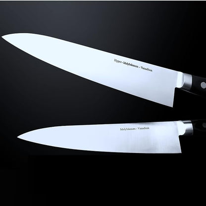 MASAMOTO AT Japanese Chef Knife 8.3" (210mm) Gyuto Kitchen Chef's Knife, Sharp Japanese Stainless Steel Blade, Pakkawood Handle, Made in JAPAN