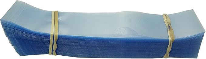 190 x 28 mm Clear Perforated Shrink Band for Deli Tubs, Food Storage Containers & Large Plastic Canisters [Cap Diameter: 4 11/16"] Pack of 10,000
