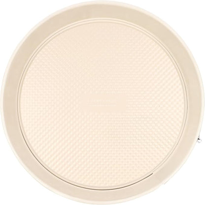 David Burke 9" Springform Pan – Carbon Steel Cheesecake Mold with Removable Bottom, Oven Safe, PFTE & PFOA Free – Cream