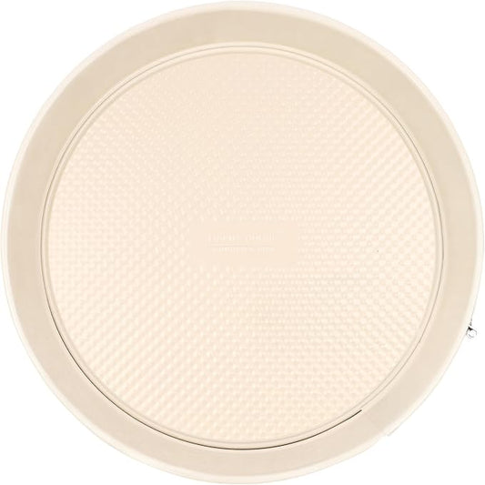 David Burke 9" Springform Pan – Carbon Steel Cheesecake Mold with Removable Bottom, Oven Safe, PFTE & PFOA Free – Cream