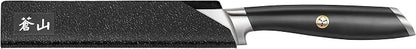 Cangshan 1026641 8-Piece Steak Knife Guard Set, Black