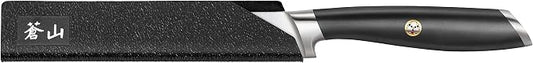 Cangshan 1026641 8-Piece Steak Knife Guard Set, Black
