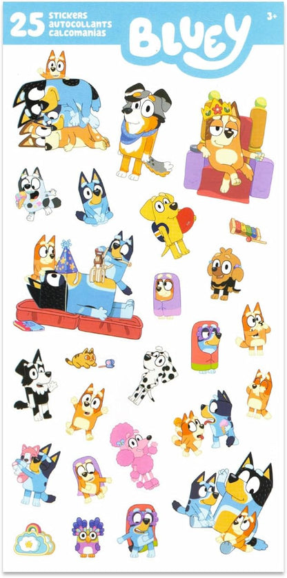 Disney Bluey Lunch Box for Kids - Bluey Lunch Box for Boys Bundle Includes Bluey Insulated Lunch Bag Plus Water Bottle, Stickers, and Door Hanger | Bluey School Supplies
