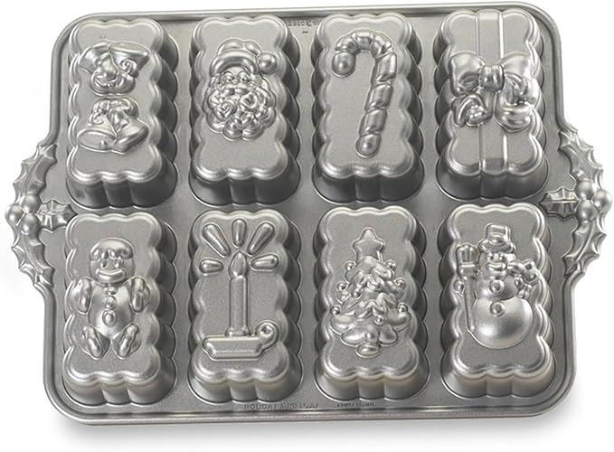 Nordic Ware Holiday Mini Loaves Pan