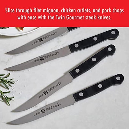 ZWILLING Twin Gourmet Steak Knives Set of 4