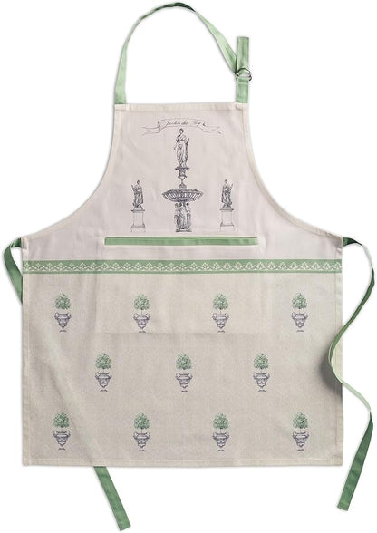 Maison d' Hermine 100% Cotton Apron for women with Pocket Kitchen Chef Apron for Men Cooking Spring Summer