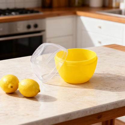 Onion Storage, Avocado Saver Keeper, Reusable Tomato Lemon Holder Storage Container (5 Set)