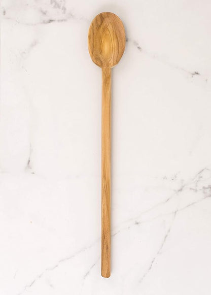 Eddington’s Italian Olive Wood Cooking Spoon, Handcrafted in Europe