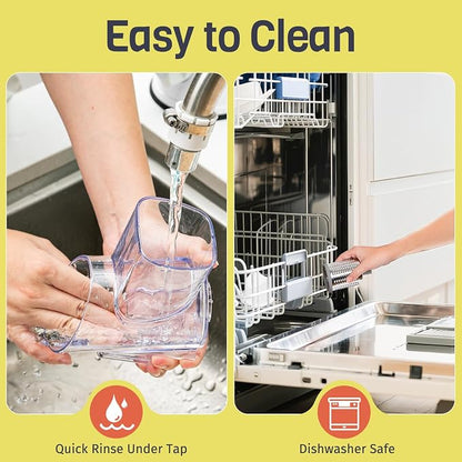 Rotary Cheese Grater Hand Crank, 3 Blades Slicer Shredder, Cheese Grater for Kitchen, Multi-Functional Kitchen Tool for Vegetables, Nuts, Chocolate, with Strong Suction Base, White