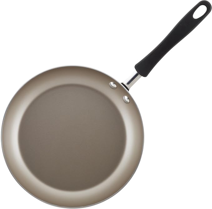Farberware Cookstart Aluminum DiamondMax Nonstick Cookware Set, Kitchen Essentials, 15-Piece, Copper