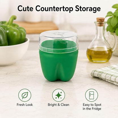 Pepper Keeper - Reusable Pepper Storage Containers and Organizer