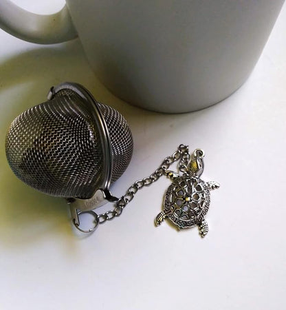 Turtle Theme Home Decor Tea Infuser for Loose Tea Brewing - Fun Retirement Gift