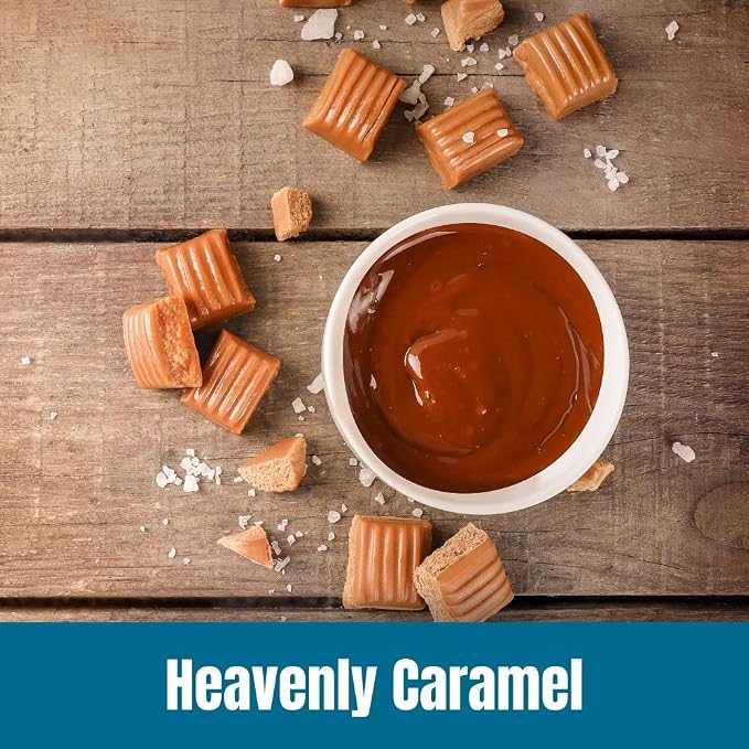 Door County Coffee Heavenly Caramel Decaf Flavored Coffee - 10oz Bag - Ground Medium Roast - 100% Arabica