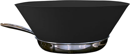 Frywall 10 (Medium) - Black - Splatter Guard, as Seen on Shark Tank