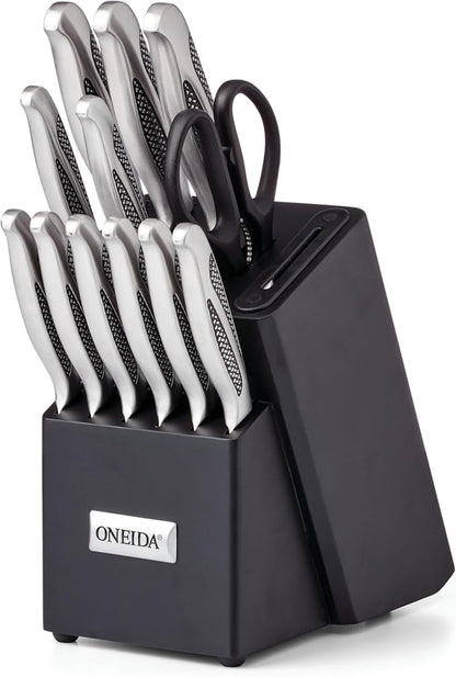 Oneida Crosshatch Cutlery Set – 14-Piece Cutlery Set