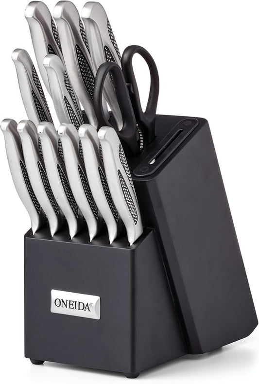 Oneida Crosshatch Cutlery Set – 14-Piece Cutlery Set