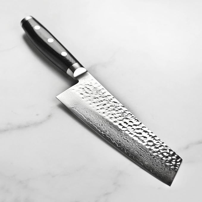 Enso HD 7" Bunka Knife - Made in Japan - VG10 Hammered Damascus Stainless Steel